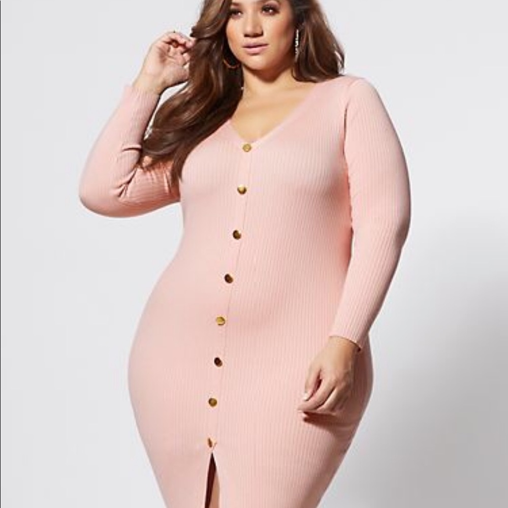 Fashion to Figure  bodycon sweater dress size 0